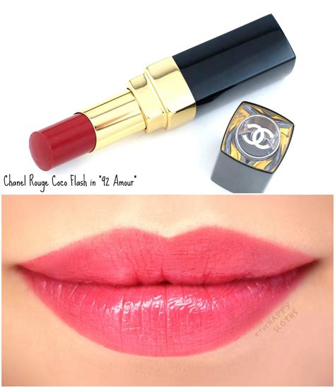 chanel rouge coco flash 92 amour|chanel rouge coco flash halo.